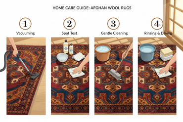 How to Clean Authentic Afghan Wool Rugs at Home: A Comprehensive Guide