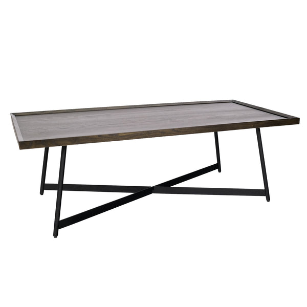 OfficeSource | Declan | 24'' x 48''W Rectangular Coffee Table