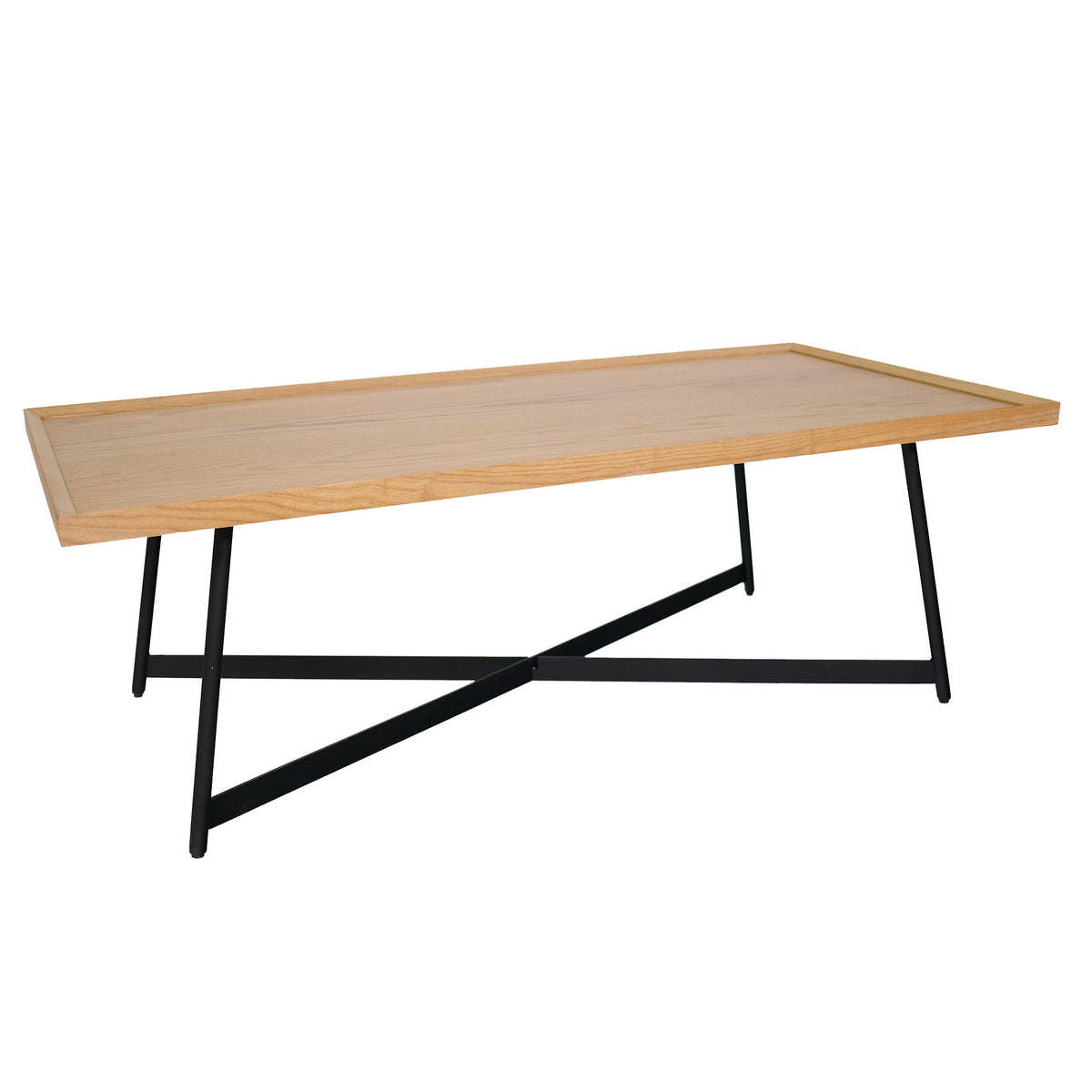 OfficeSource | Declan | 24'' x 48''W Rectangular Coffee Table