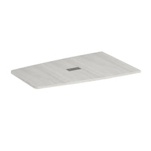 OfficeSource | Conference/Multi-Purpose Tables | Half Boat Shape Top - Requires Base