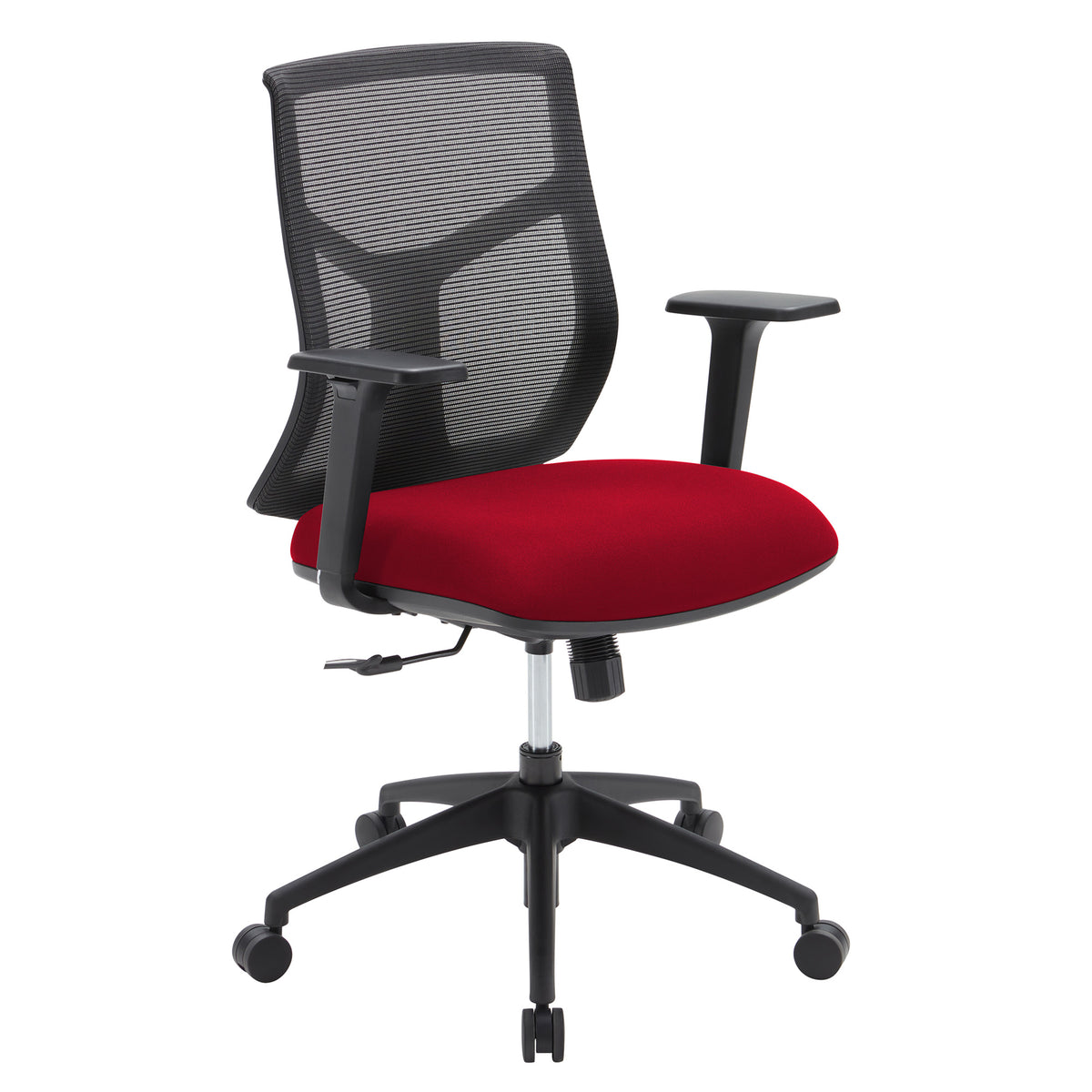 OfficeSource Starlight Mid Back Basic Task Chair with Black Frame