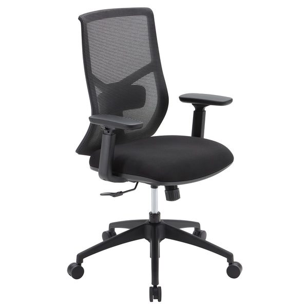 OfficeSource Starlight High Back Basic Task Chair with Black Frame