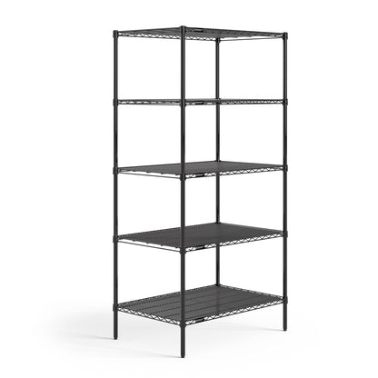 OfficeSource 5-Shelf 36''Wx24''Dx72''H Wire Rack
