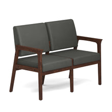 OfficeSource Aiden 2-Seater with Half Arm