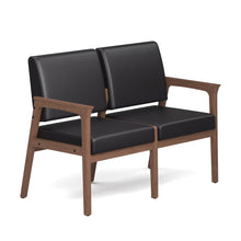 OfficeSource Aiden 2-Seater with Half Arm
