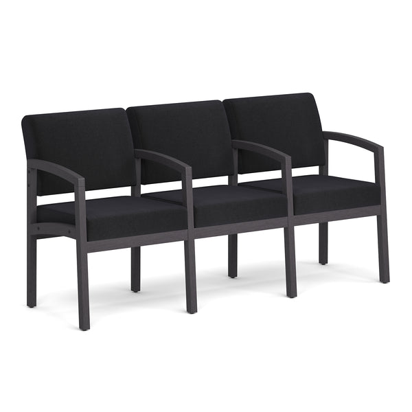 OfficeSource Baker 3-Seater with Full Arm