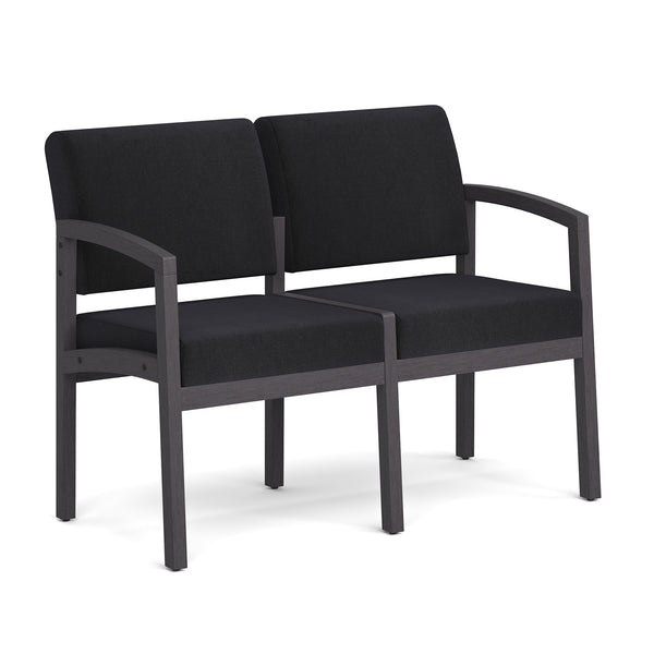 OfficeSource Baker 2-Seater with Half Arm