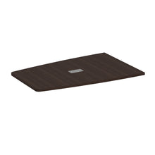 OfficeSource | Conference/Multi-Purpose Tables | Half Boat Shape Top - Requires Base