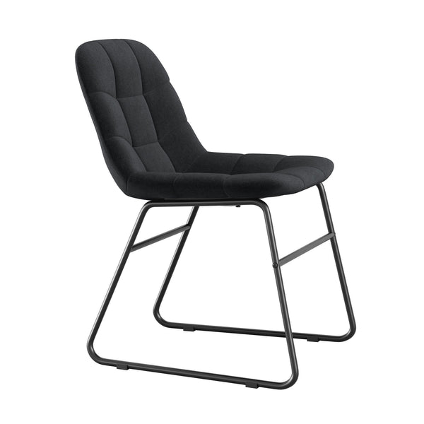 Jaden Full-back Fabric Guest Chair - Set of 2