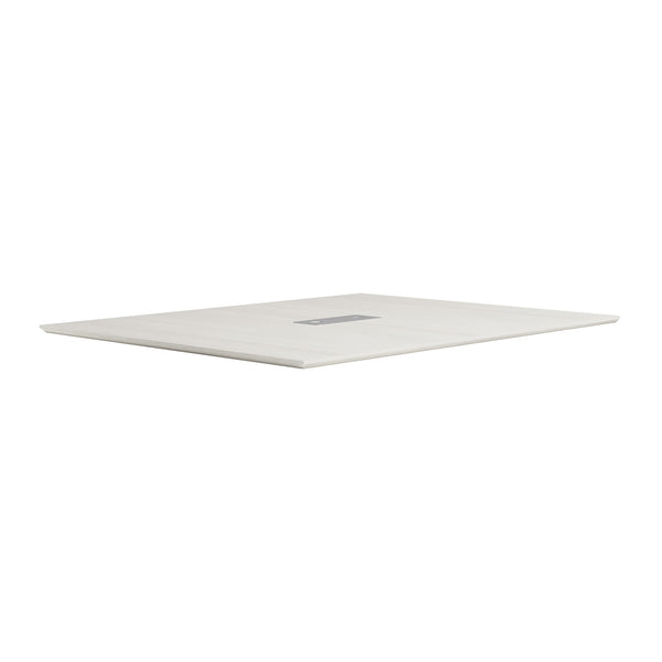OS Laminate 60'' Half Rectangular Knife-Edge Conference Table Top