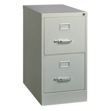 OfficeSource Steel Vertical File Collection 2 Drawer Vertical File Cabinet, 25'' Deep, Legal