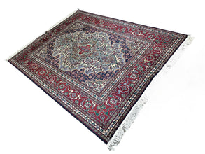 7x5 Silk Road Collection Rug – Handmade Afghan Wool Carpet