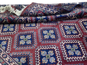 7x5 Traditional Afghan Wool Rug – Frontier Collection Style