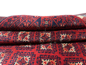 7x5 Silk Road Collection Rug – Handmade Afghan Wool Carpet