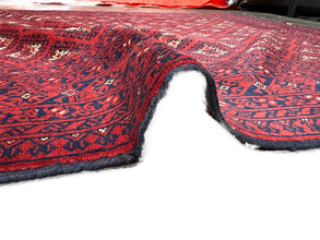 7x5 Silk Road Collection Rug – Handmade Afghan Wool Carpet