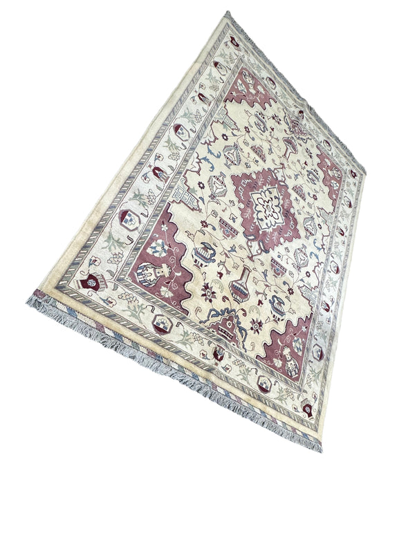 7x5 Artisan Collection Rug – Fine Afghan Hand-Knotted