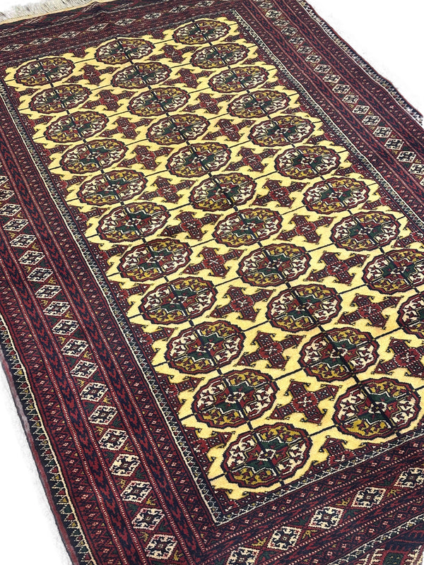 4x6 Sovereign Afghan Rug – Hand-Knotted Royal Design