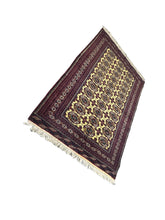 4x6 Sovereign Afghan Rug – Hand-Knotted Royal Design