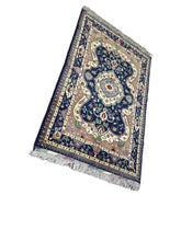 3x5 Afghan Caravan Collection Rug – Tribal Red & Black Wool