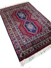 3x5 Silk Road Collection Rug – Handmade Afghan Wool Carpet