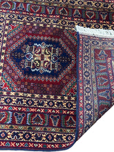 3x5 Traditional Afghan Wool Rug – Frontier Collection Style
