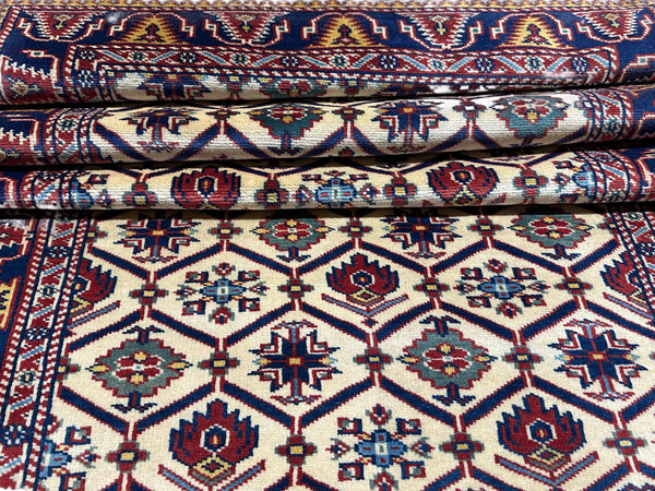 2.5x8 Afghan Heritage Traditions – Hand-Knotted Tribal Rug