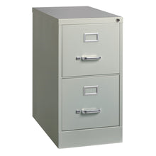 OfficeSource Steel Vertical File Collection 2 Drawer Vertical File Cabinet, 25'' Deep, Legal