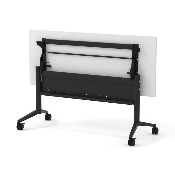 OfficeSource | Training Tables | T-Flip Top Table Leg - 46''W x 23''D