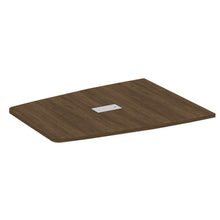 OfficeSource | Conference/Multi-Purpose Tables | Half Boat Shape Top - Requires Base - 60.5''