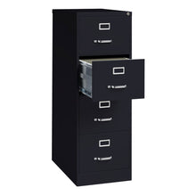 OfficeSource Steel Vertical File Collection 4 Drawer Vertical File Cabinet, 26.5'' Deep, Legal