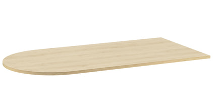 OfficeSource | OS Laminate | 72''W Bullet Top
