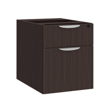 OfficeSource | OS Laminate | 2 Drawer Hanging Pedestal - Box/File - 15.5''W x 19''D