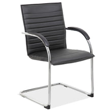 OfficeSource | Ridge | Sled Based Guest Chair with Chrome Frame