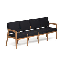 OfficeSource Aiden 4-Seater with Half Arm