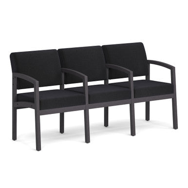 OfficeSource Baker 3-Seater with Full Arm