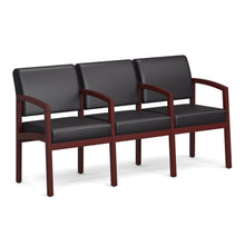 OfficeSource Baker 3-Seater with Full Arm