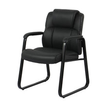 OfficeSource Brady Executive Guest Chair with Sled Base