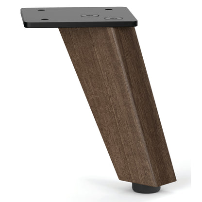 OfficeSource Variant Collection Angled Wood Mini Legs (Set of 4)