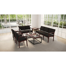 OfficeSource Baker 3-Seater with Full Arm