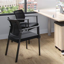 OfficeSource | Oslo | Mesh Back Stacking Guest Chair