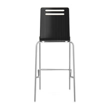 OfficeSource | Rowan | Square Bentwood Bar Height Café Stool - Set of 2