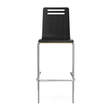 OfficeSource | Rowan | Square Bentwood Bar Height Café Stool - Set of 2