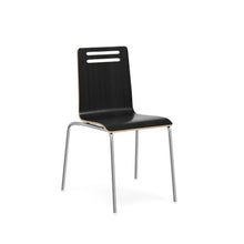 OfficeSource | Rowan | Square Bentwood Standard Height Café Chair - Set of 2