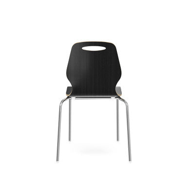 OfficeSource | Shay | Hourglass Bentwood Standard Height Café Chair - Set of 2