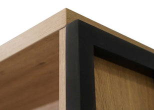 OfficeSource | Artisan | Open Bookcase