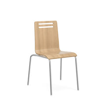 OfficeSource | Rowan | Square Bentwood Standard Height Café Chair - Set of 2