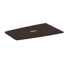OfficeSource | Conference/Multi-Purpose Tables | Half Boat Shape Top - Requires Base