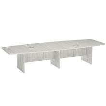 OfficeSource OS Conference Tables Boat Shaped Conference Table with Slab Base