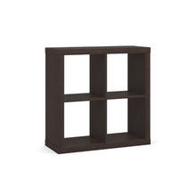 OS Laminate 4-Cube Storage Bookcase