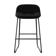 Jaden Half-back Fabric Stool - Set of 2